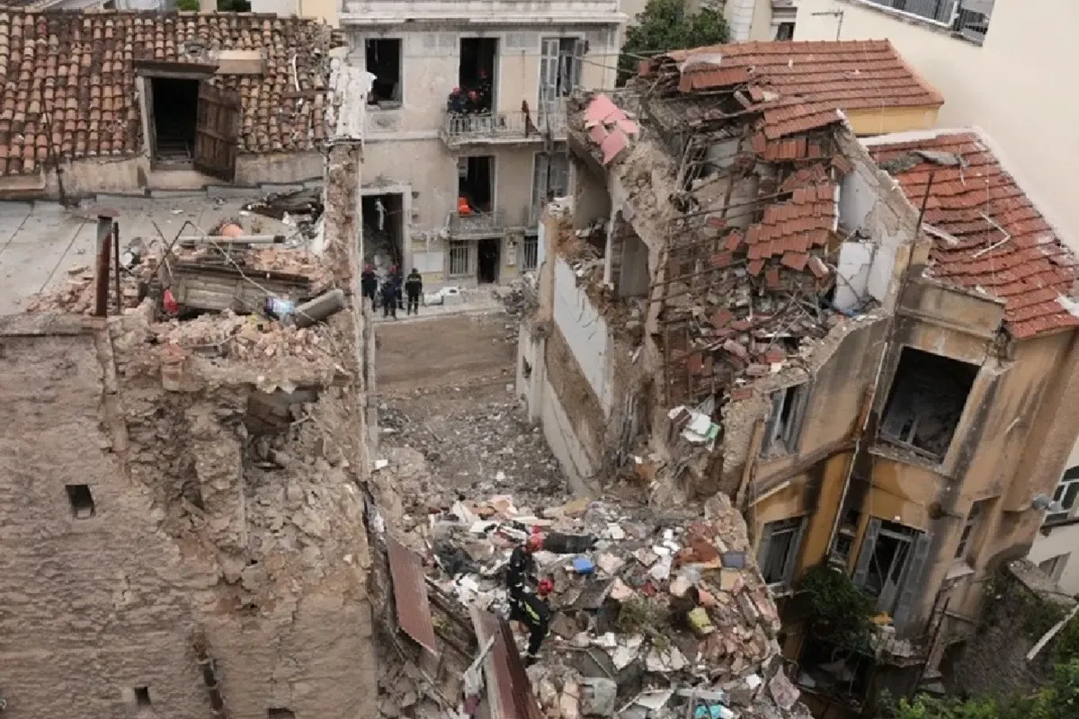 Explozie dramatică în Grecia
