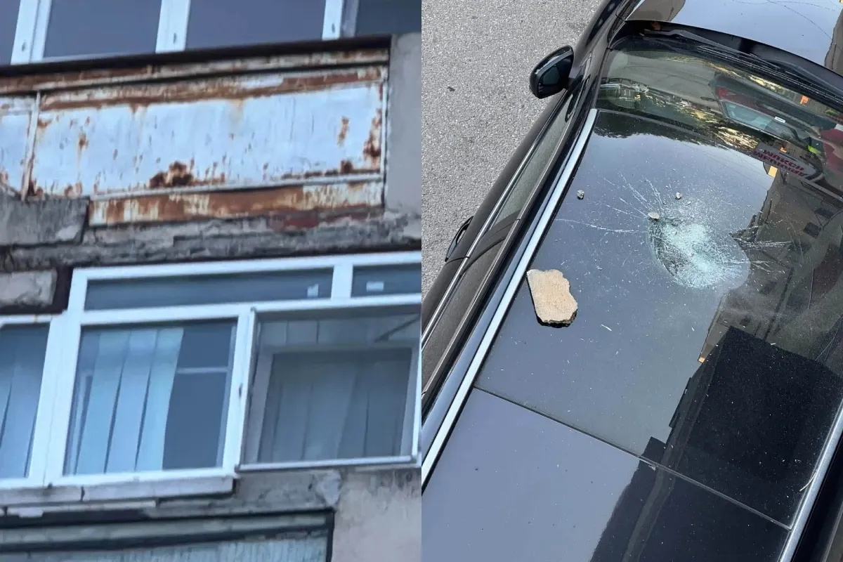 Fațada unui bloc din Alexandria / Sursa foto - Teleorman News