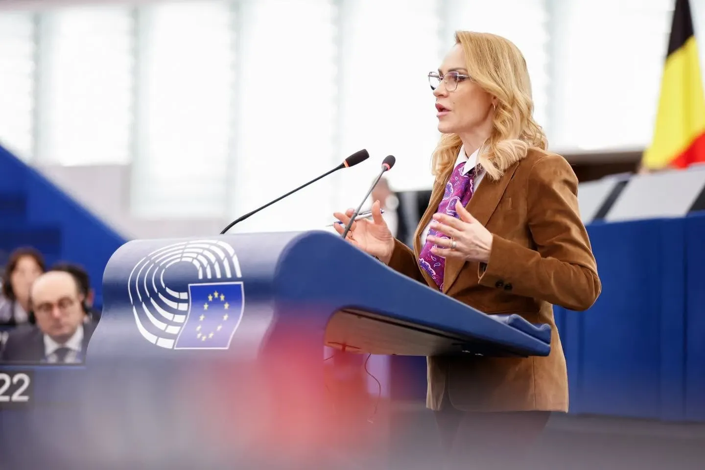 Europarlamentarul PSD Gabriela Firea 
