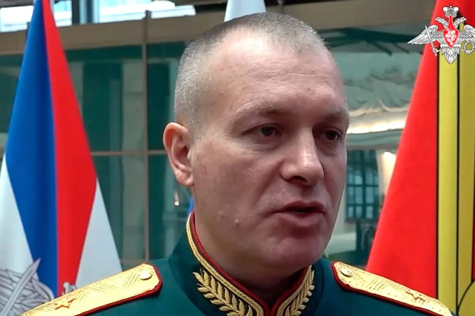 Generalul rus Anton Grunis. Foto: The Moscow Times