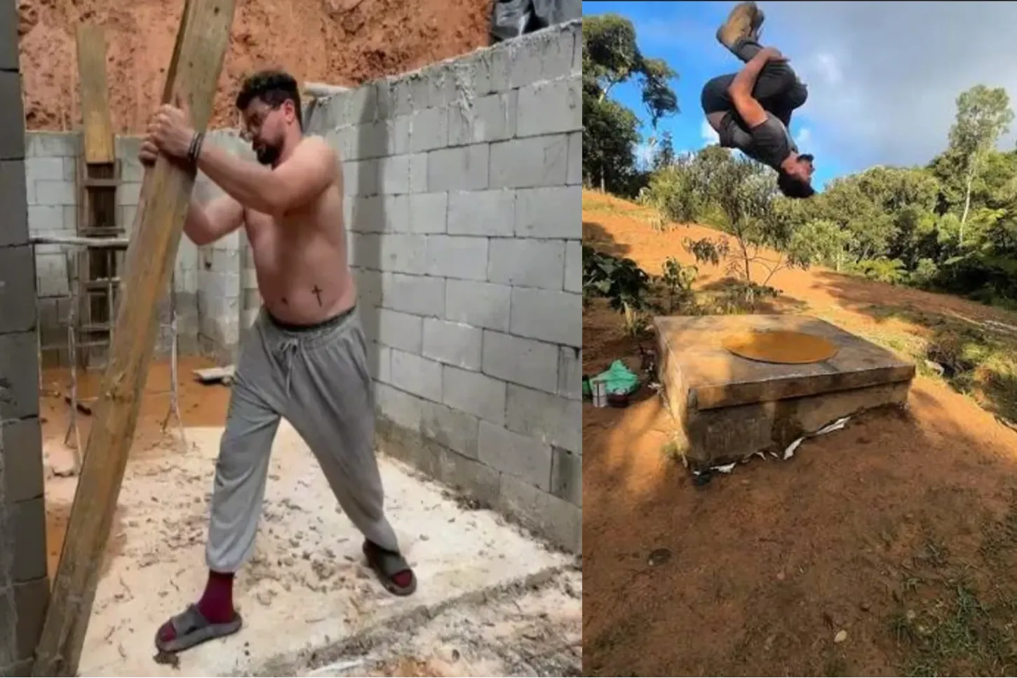 Influencerul care-si construiește un bunker (sursă: Instagram)