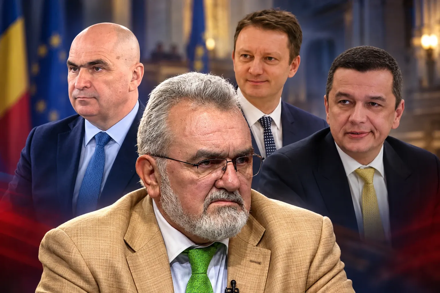 Miron Mitrea, Sorin Grindeanu, Ilie Bolojan și Siegfried Mureșan