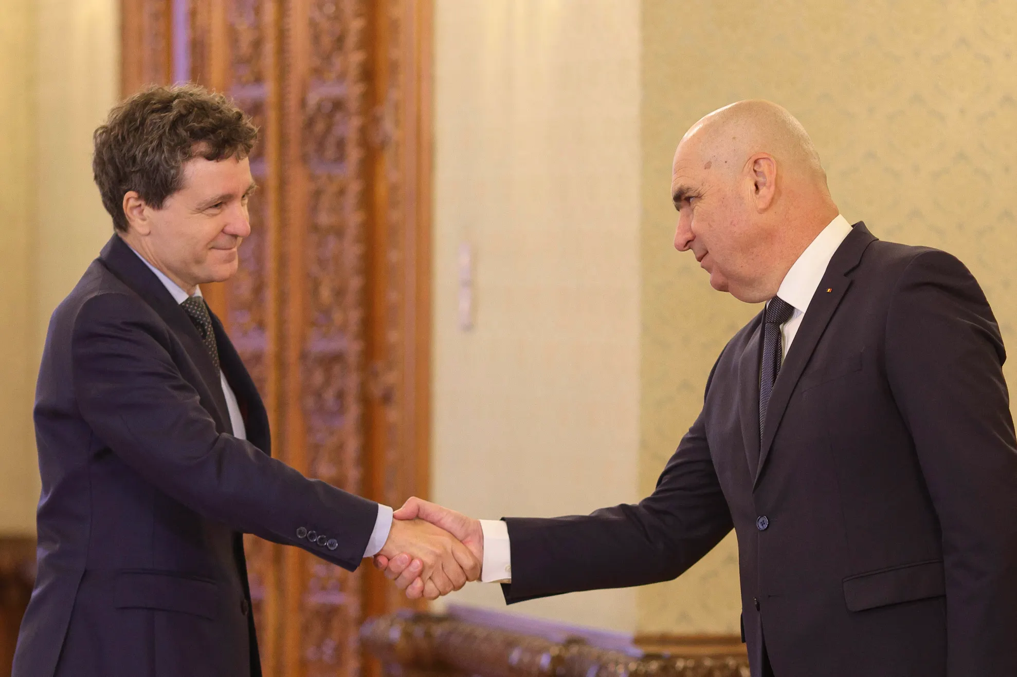 Nicușor Dan și Ilie Bolojan (foto: Inquam Photos)