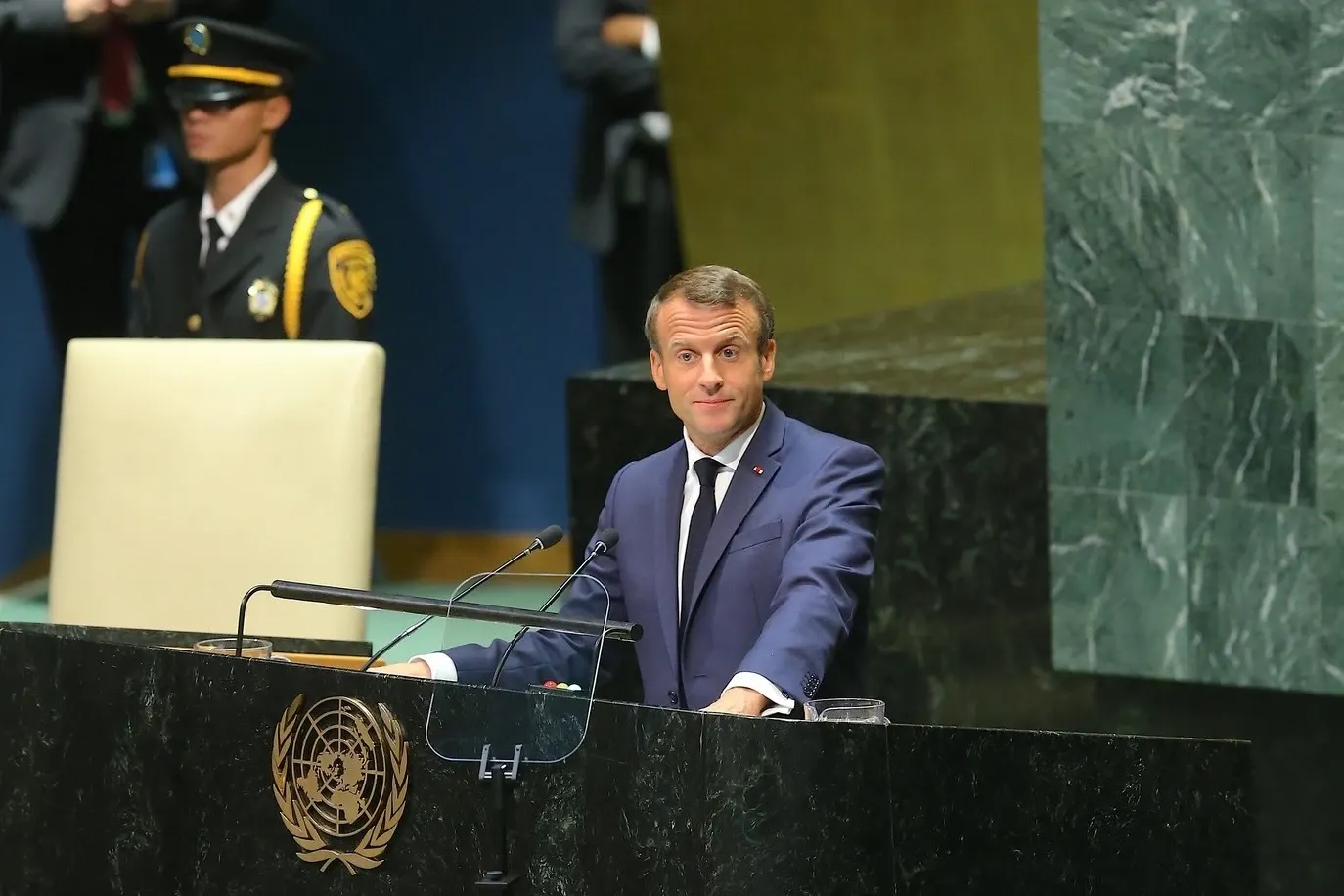 Președintele Franței, Emmanuel Macron (Profimedia)