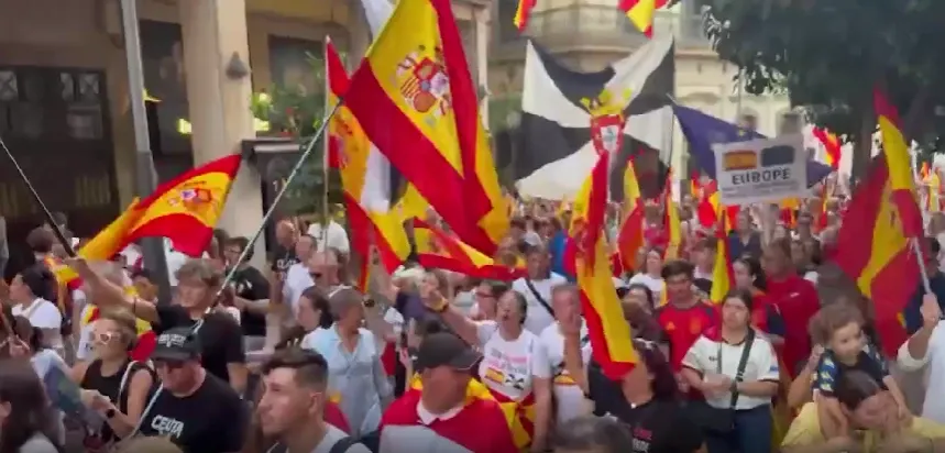 Proteste masive în Spania