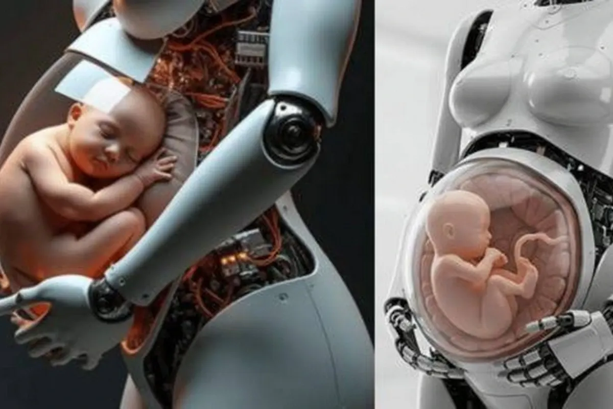 Robotul care face copii