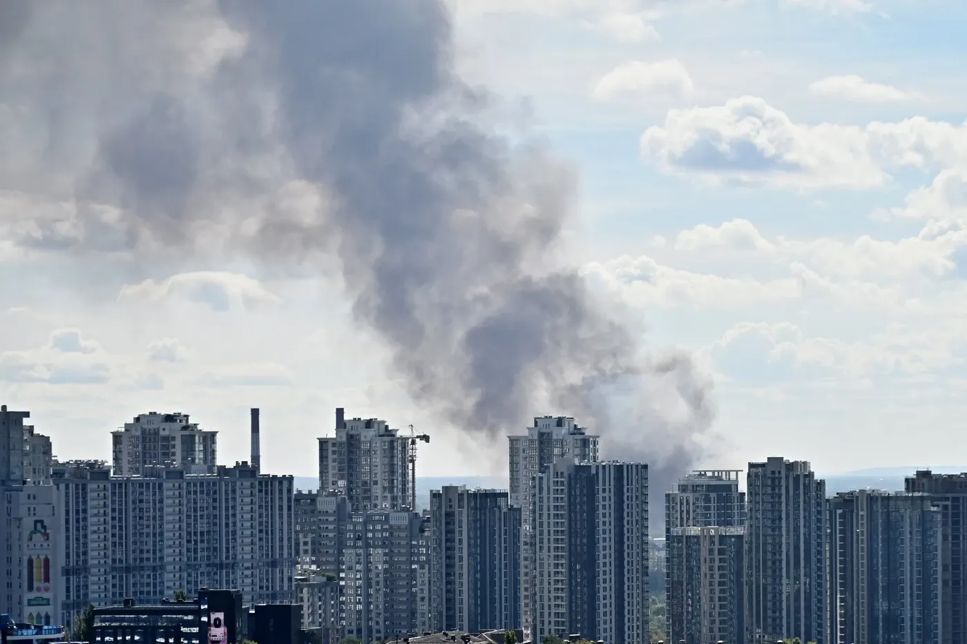 Atac rusesc în Kiev. Foto: Profimedia