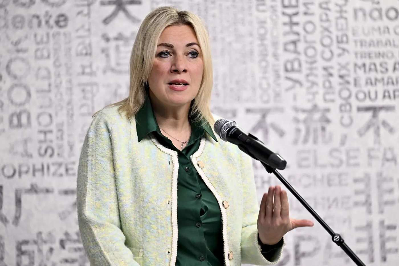 Maria Zaharova. Foto: Profimedia