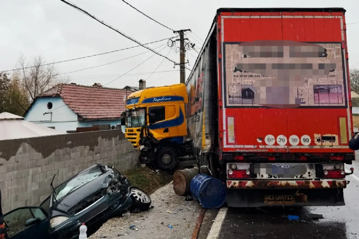 Accident grav TIR