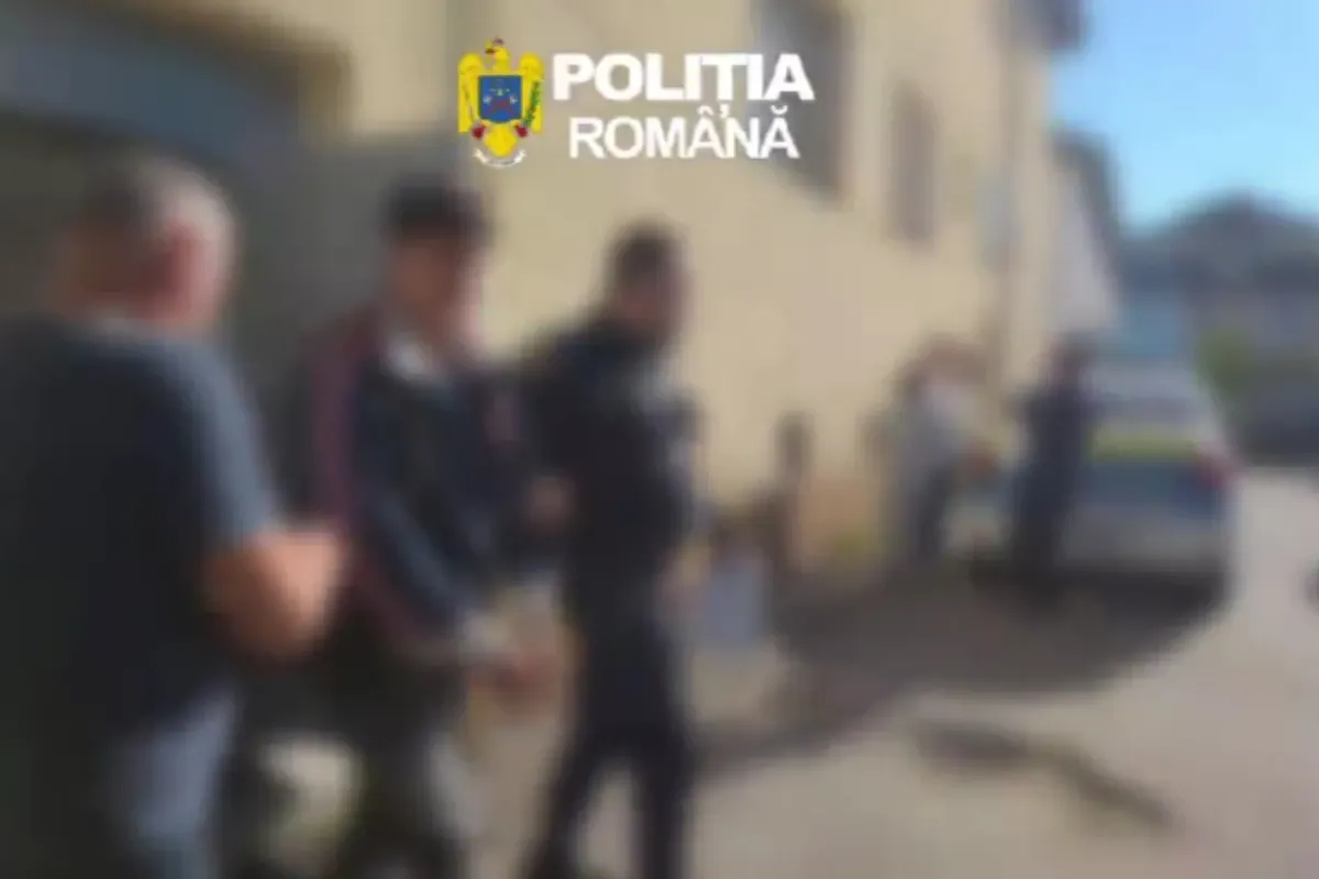 Agresorii duși în arest / Sursa foto - Poliția Română