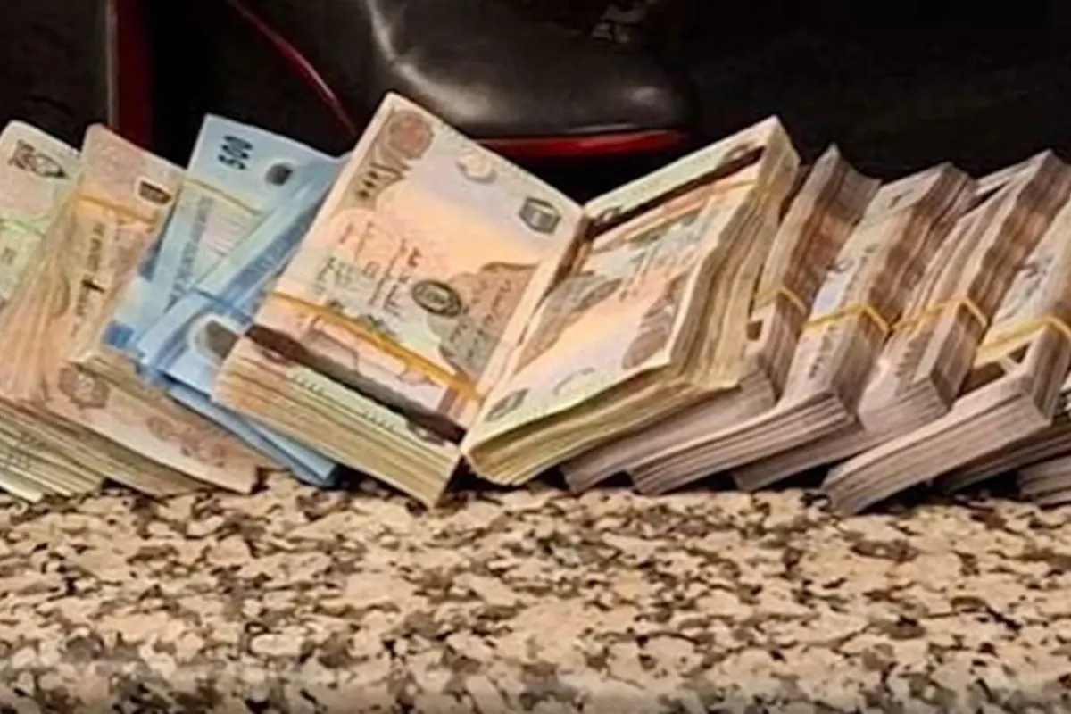 Bani confiscați/ Captură video