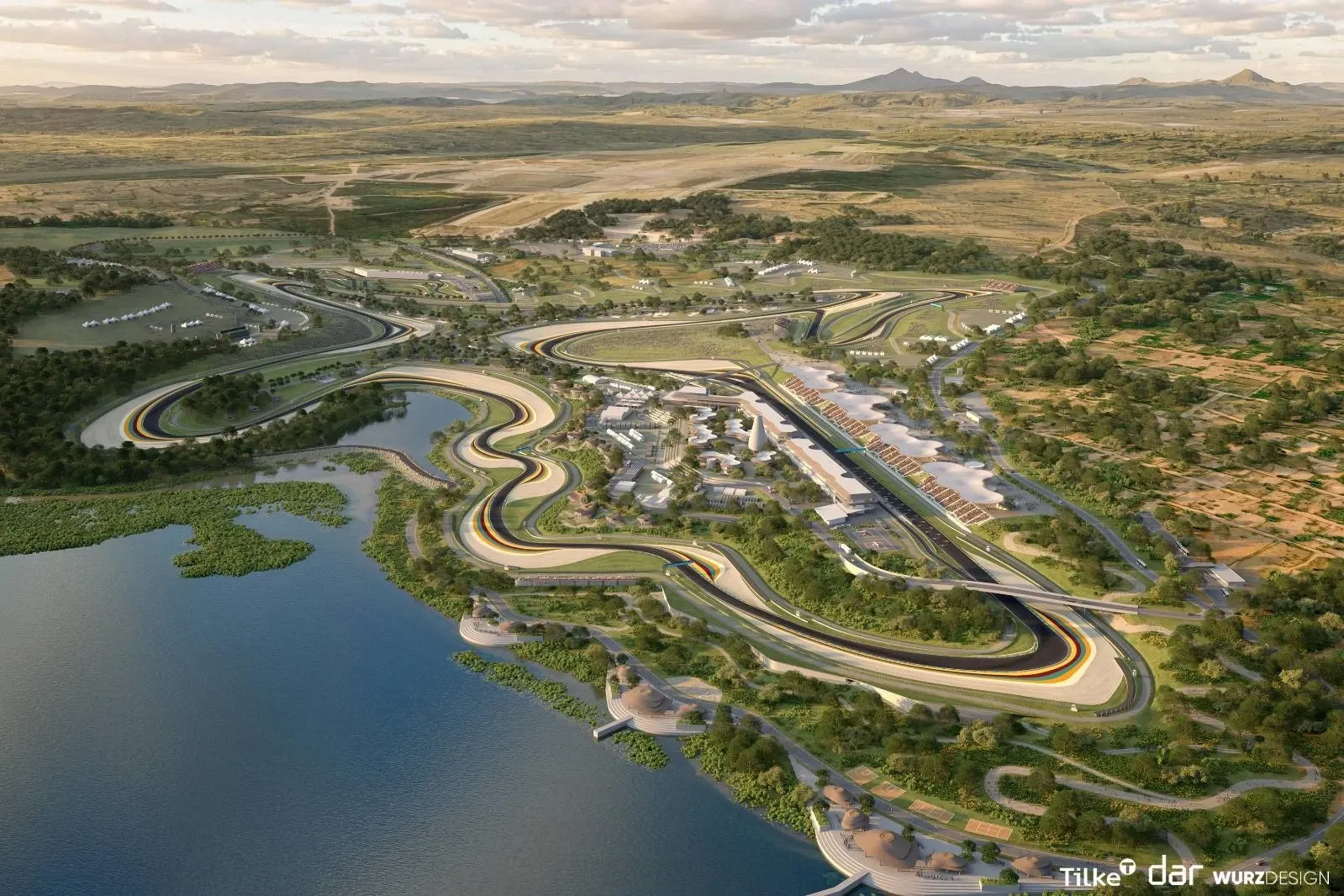 Circuit de Formula 1 în Africa (foto: X)