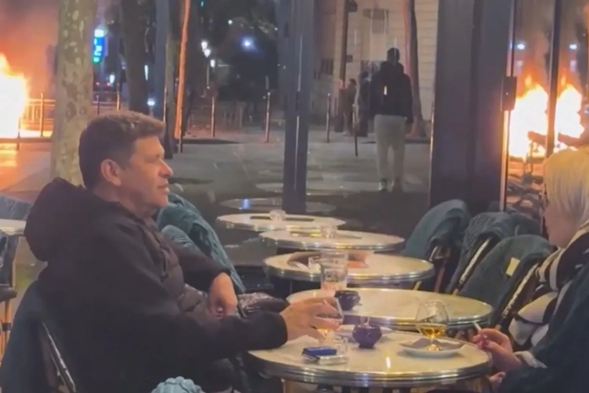 Cuplu Paris/ Captură video New York Post