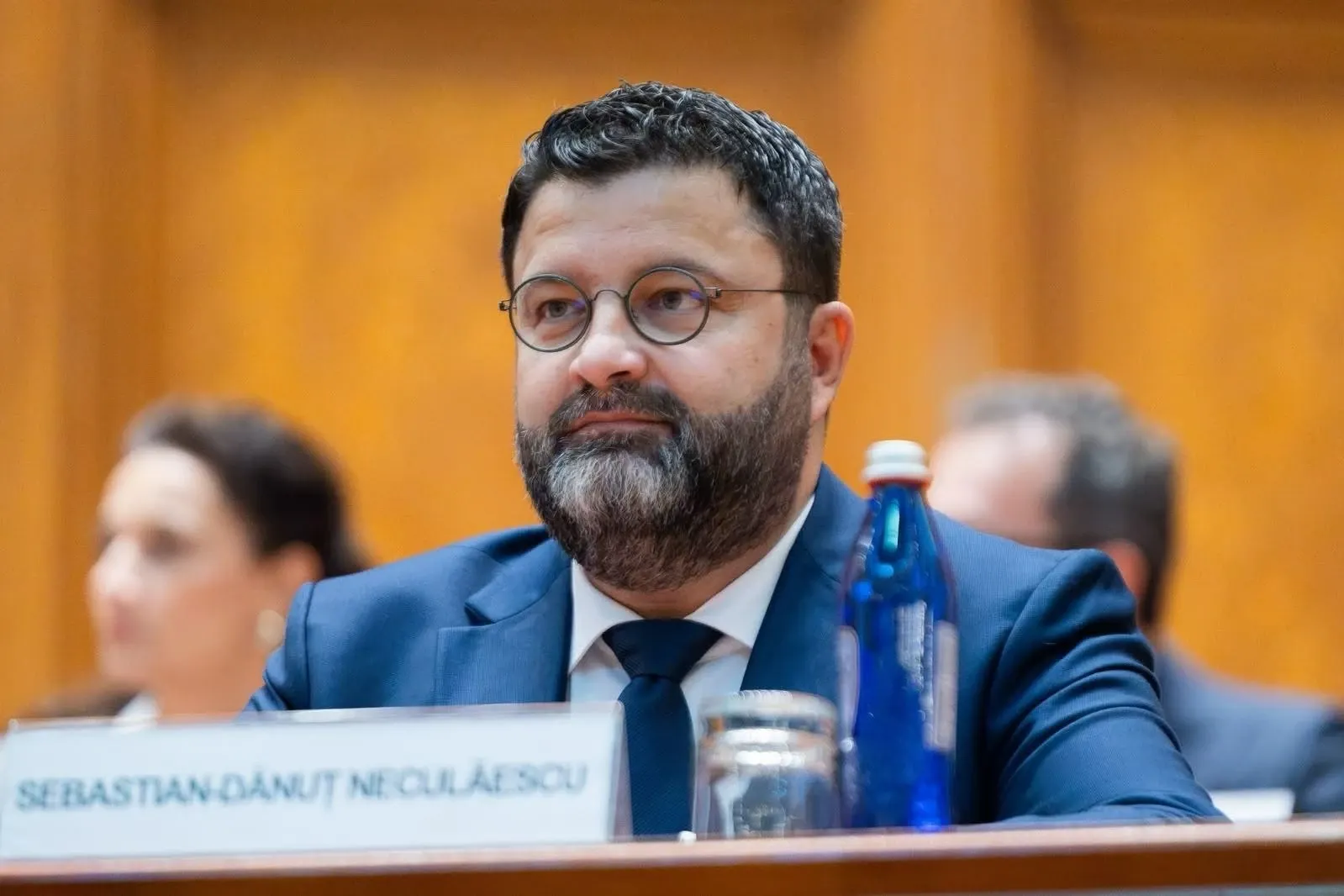 Ministrul de Externe Dan Neculaescu