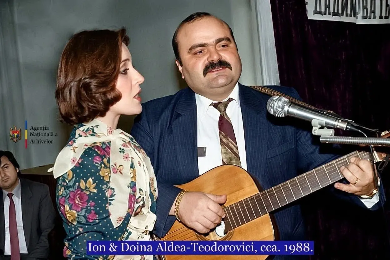 Doina și Ion Aldea Teodorovici (sursă foto: Agenția Națională a Arhivelor)
