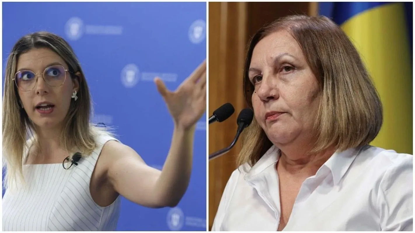 Elena Mateescu și Diana Buzoianu/ Inquam Photos ( George Călin)