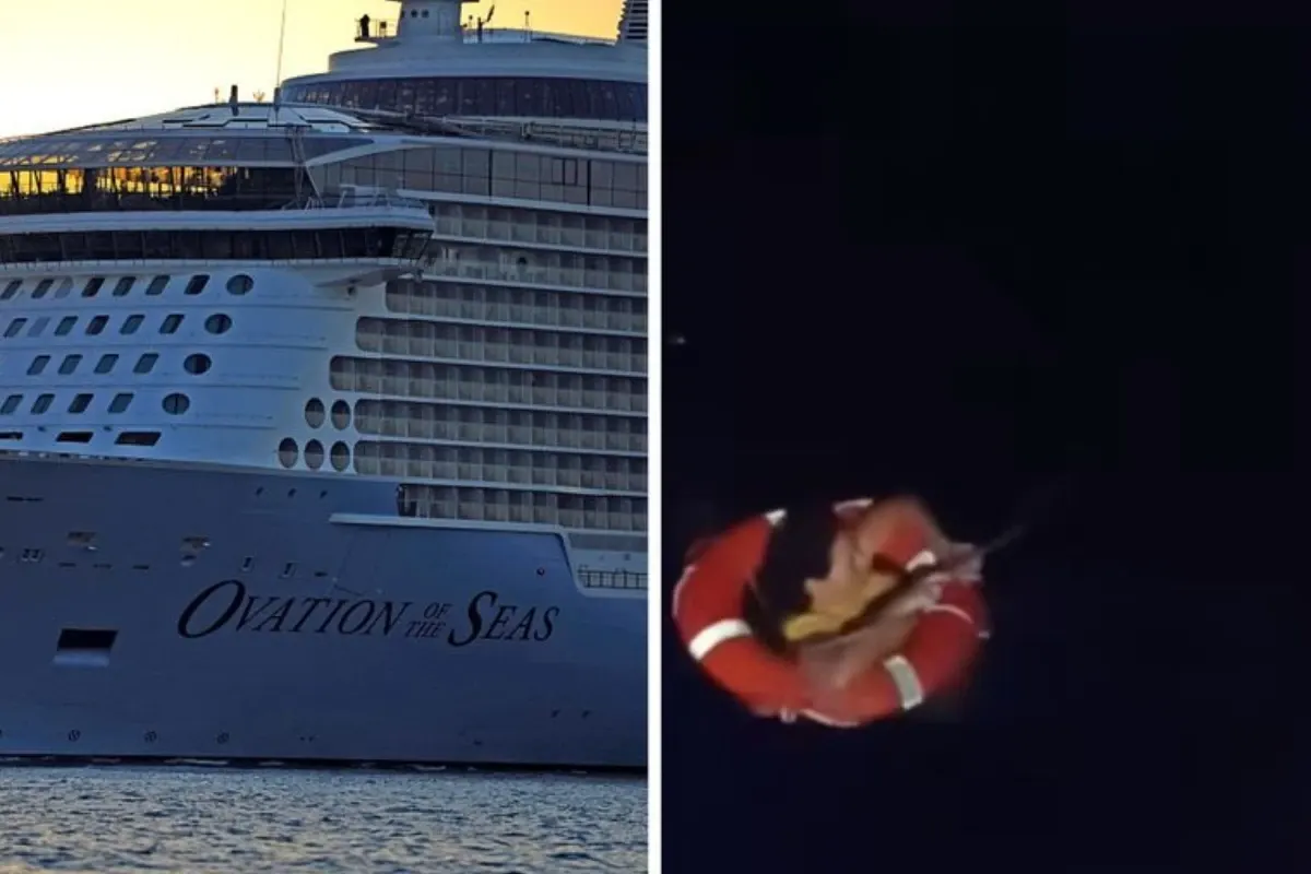 Femeie căzută în Marea Mediterană / Sursa foto - Arhivă