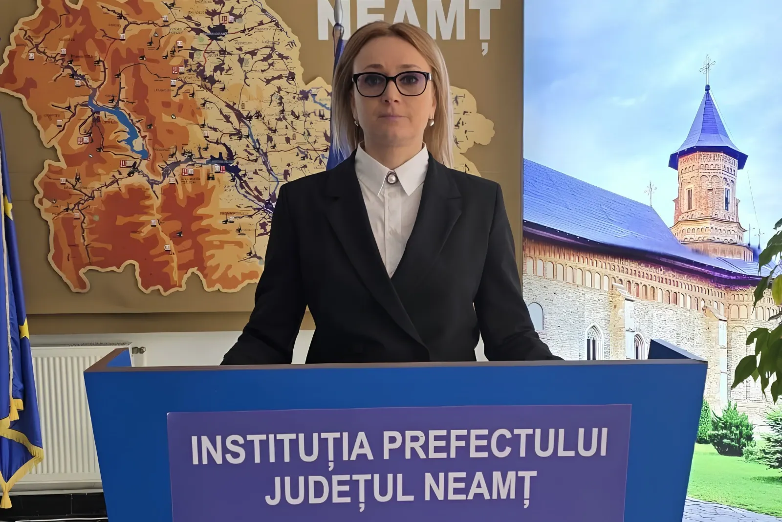 Maria Apostol, fostul prefect Neamț