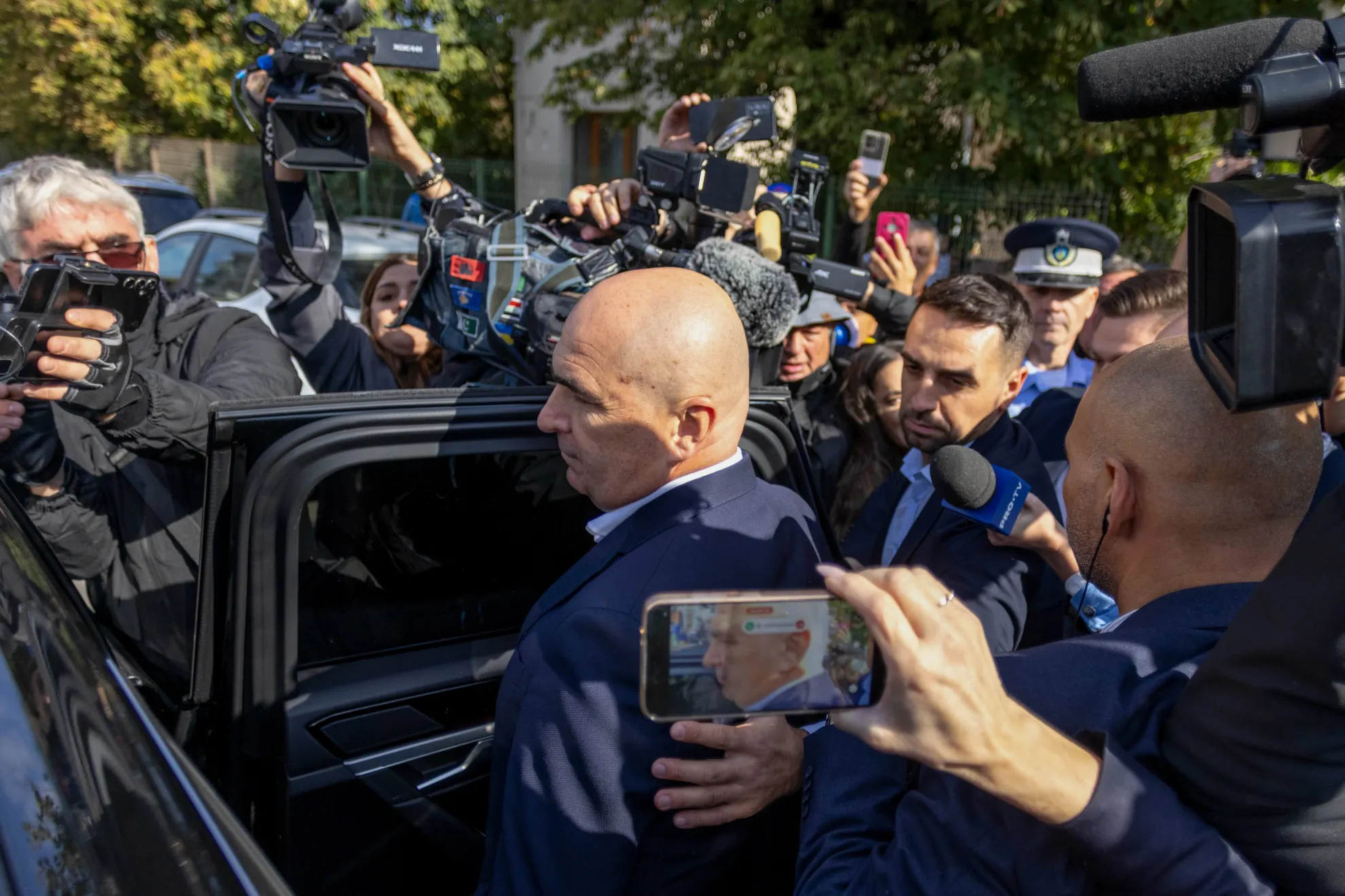 Ilie Bolojan la DNA Iași (Inquam Photos/Casian Mitu)