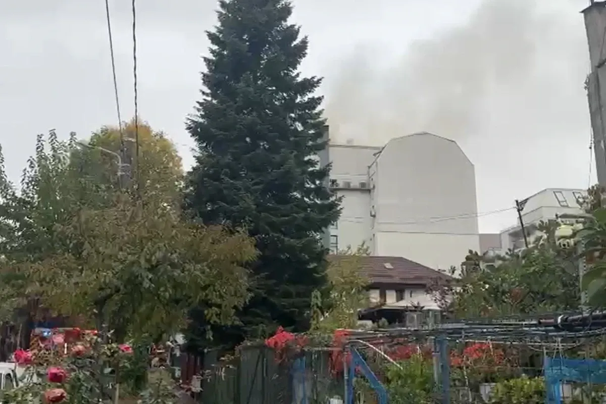 Incendiu în Sectorul 1
