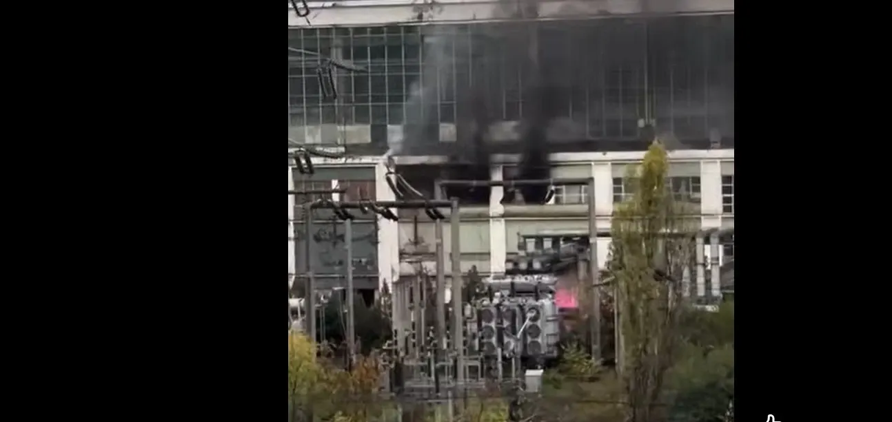 Incendiu CET Iași. Foto/Captură video