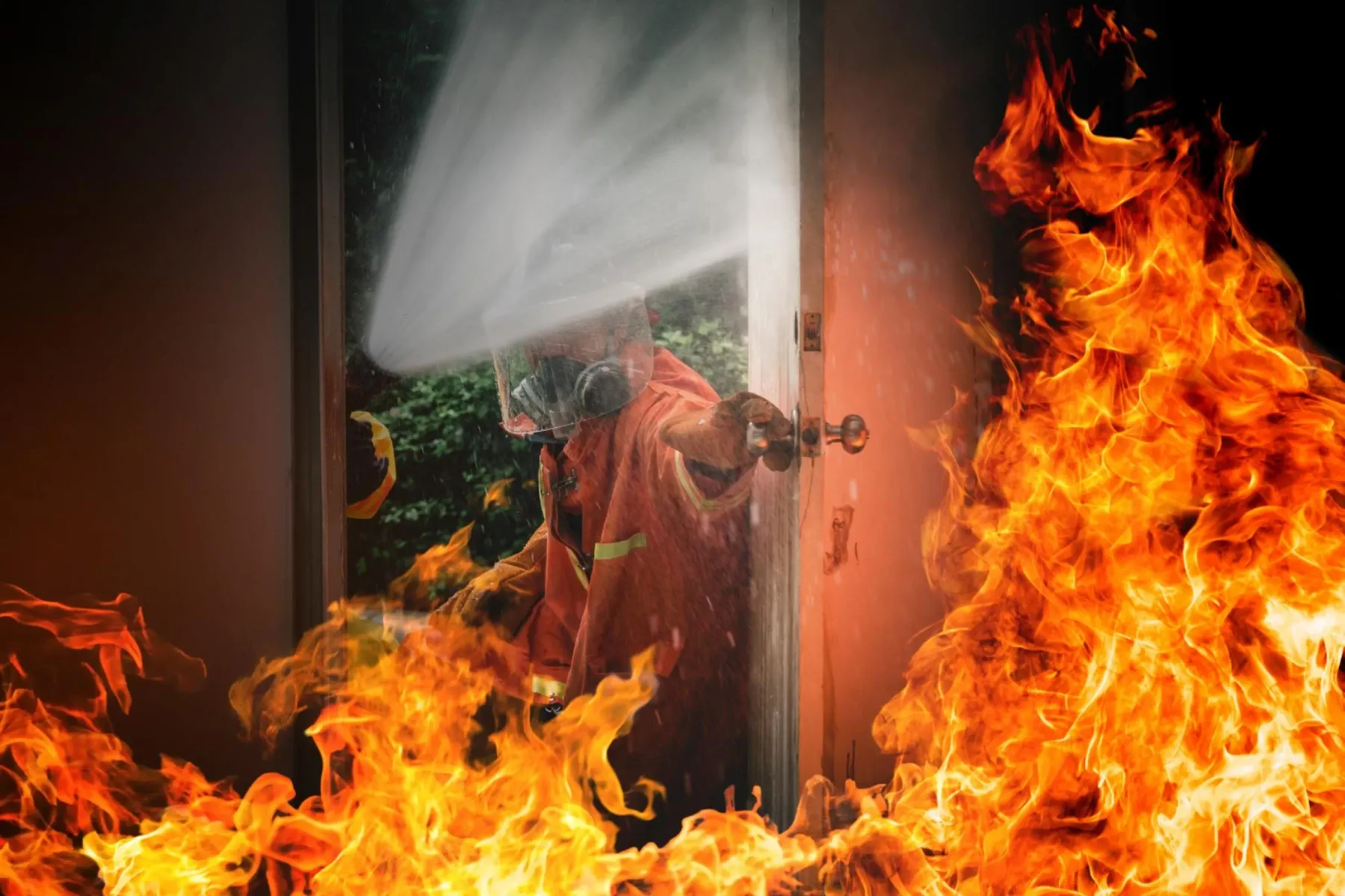 Incendiu puternic la Spitalul de Pneumoftiziologie din Brașov