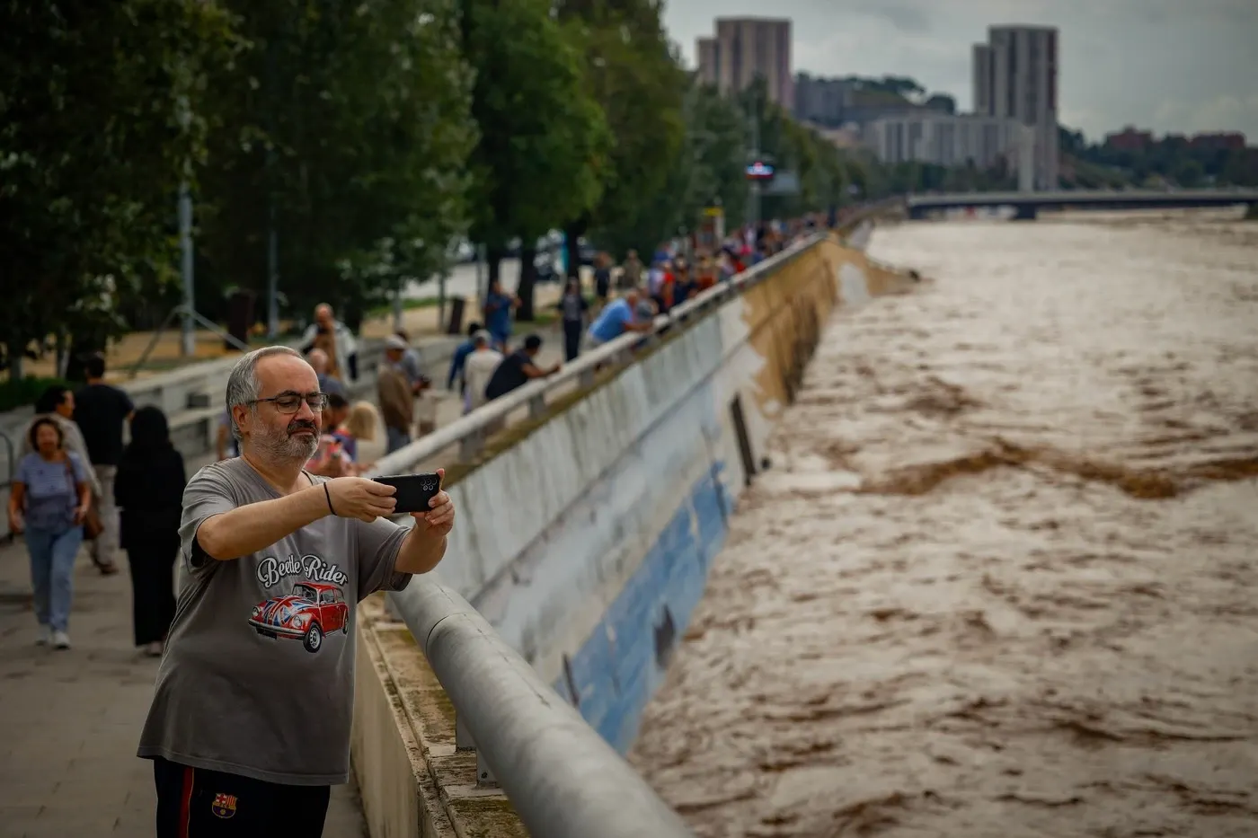 Inundatii în provincia Barcelona (Profimedia)