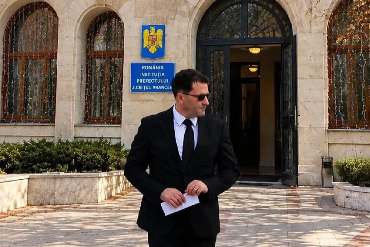 Liviu Macovei, fostul prefect al Vrancei.
