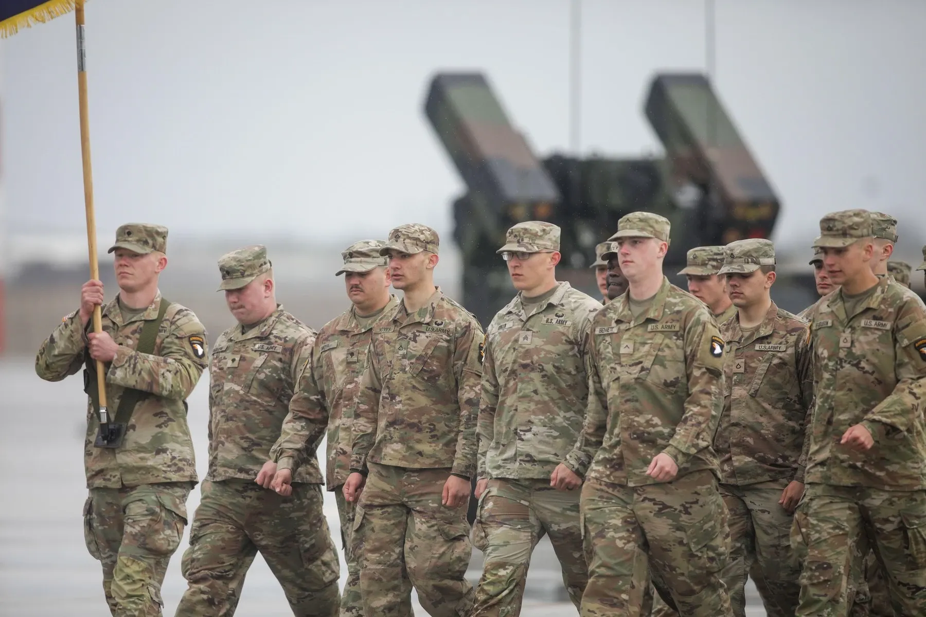 Militari Români la Baza Aeriană Kogălniceanu. Foto/Profimedia