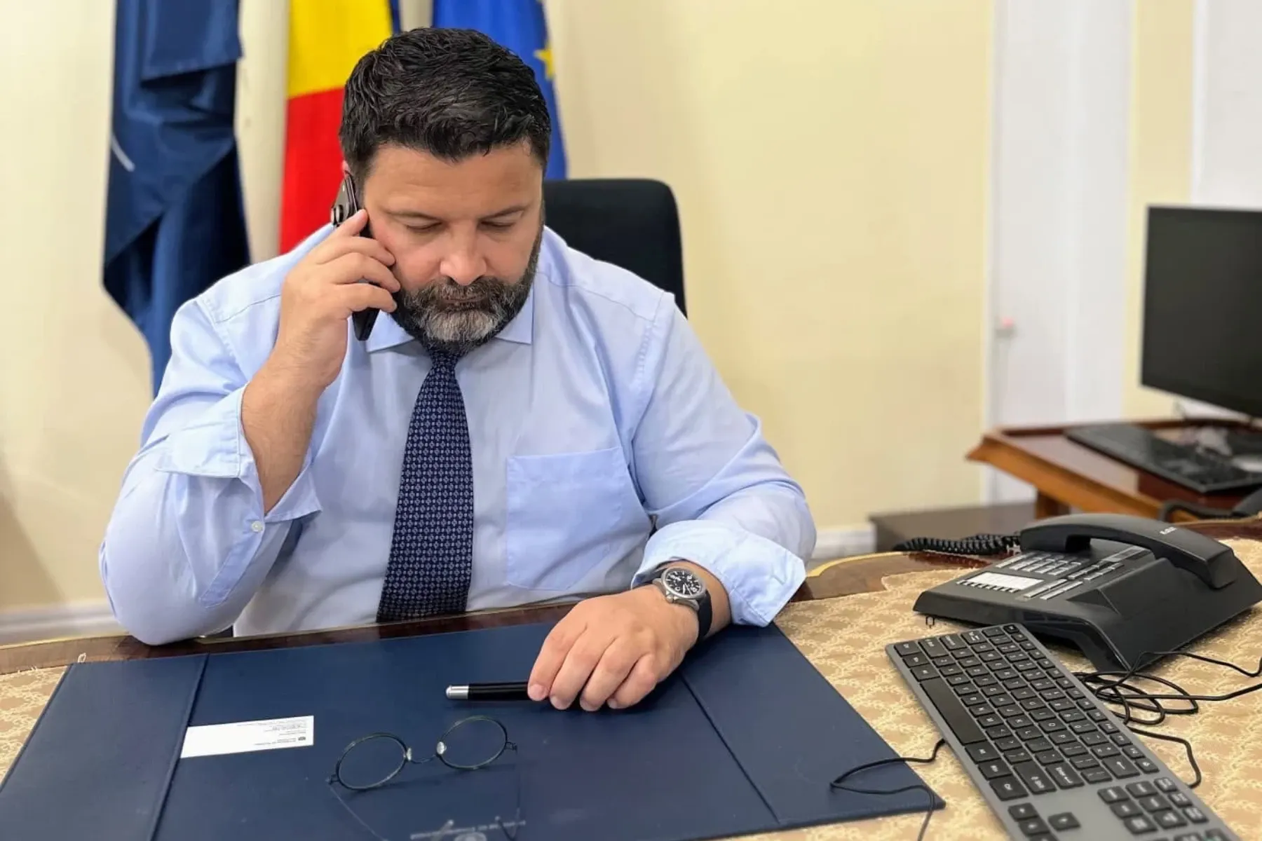 Ministrul de Externe, Dan Neculăescu