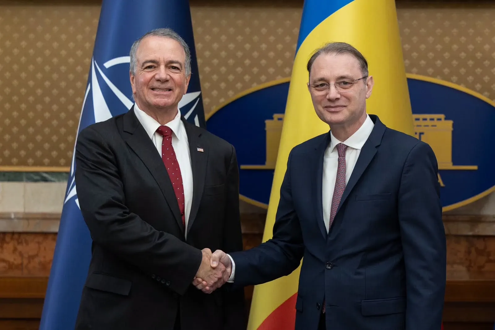 Luca Niculescu, discuții cu ambasadorul SUA 