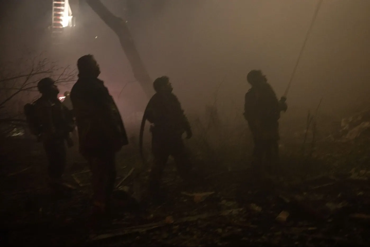Pană de curent după atacurile de la Kiev (Profimedia)