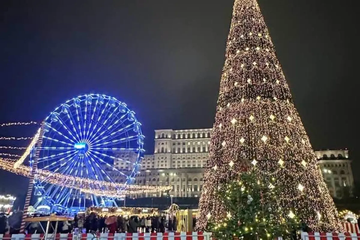 Târg de Crăciun București, Piața Constituției din București / Sursa foto - Facebook