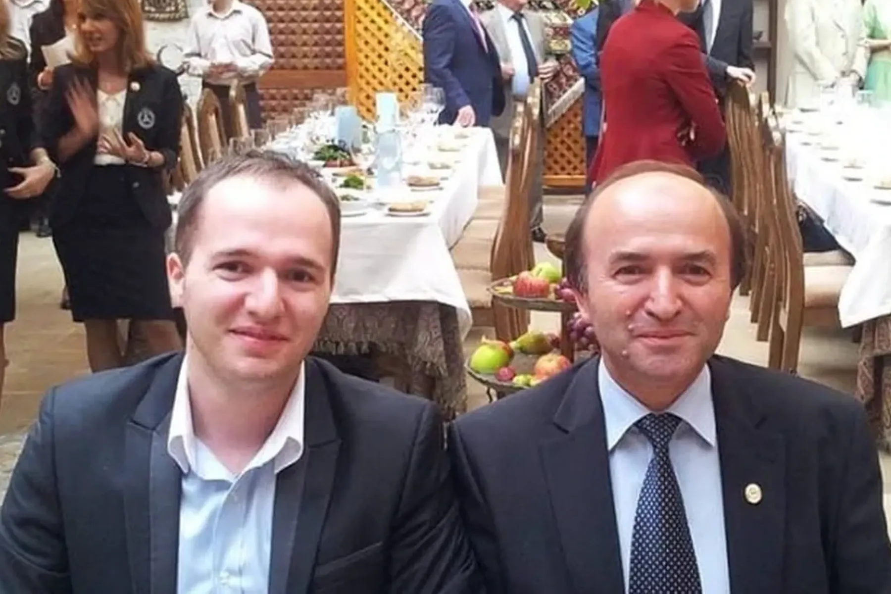 Tudorel Toader și Alexandru Toader. Foto: Facebook