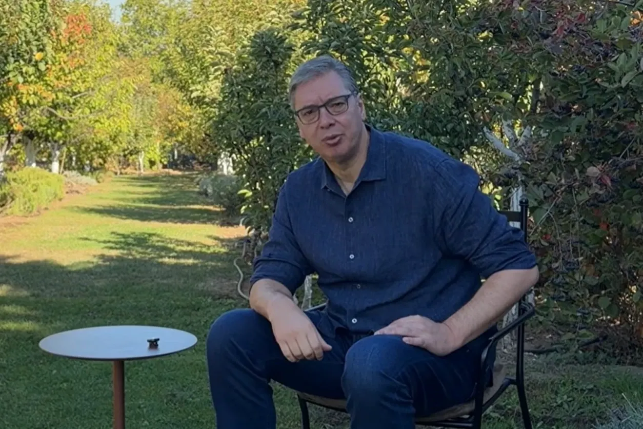 Vucic a ajuns să „dezbată” cu o piatră înaintea alegerilor din Serbia