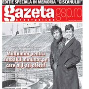 <span style=\"color: red;\">Gazeta Sporturilor a scos astăzi o ediţie specială dedicată memoriei lui Nicolae Dobrin</span>
