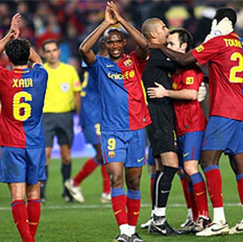 FC Barcelona şi Valencia au câştigat primele meciuri din 2009 cu acelaşi scor, 3-1 