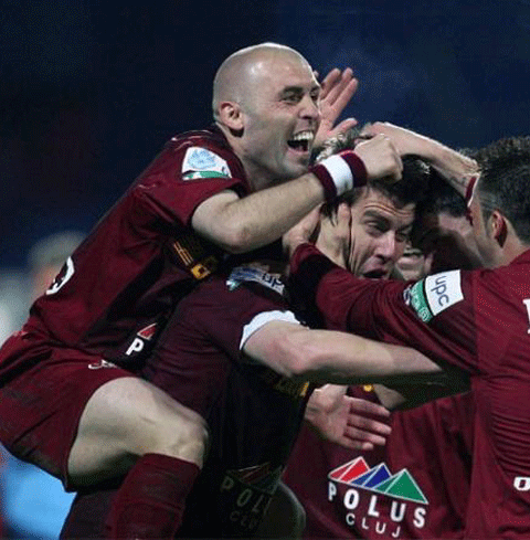 CFR Cluj se află pe poziţia 100, după ce a coborât 12 locuri în ierarhia IFFHS
