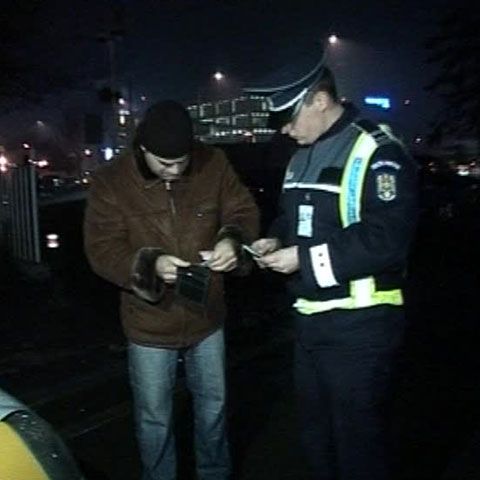 Poliţia a făcut controale printre taximetriştii bucureşteni 