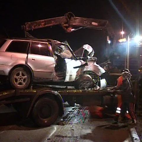 Un tânăr din Sebeş s-a urcat la volan băut şi a făcut accident 
