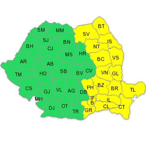 Cod portocaliu de inundaţii pe Jiu, la vărsarea în Dunăre 