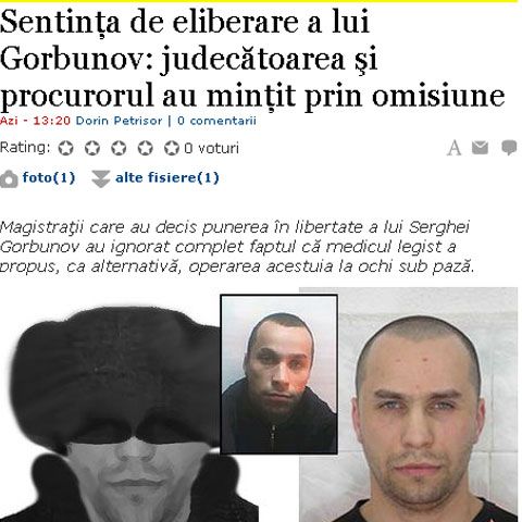 Sentinţa de eliberare a lui Gorbunov: judecătoarea şi procurorul au minţit prin omisiune