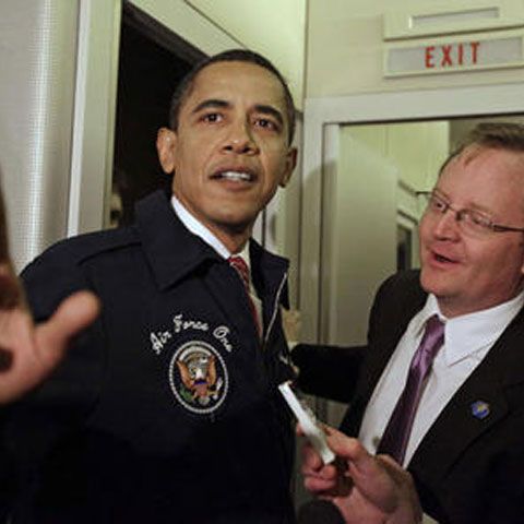 Barak Obama, primul zbor cu Air Force One