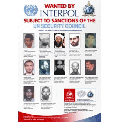 Interpolul a lansat o alertă mondială cu privire la 85 de suspecţi de terorism