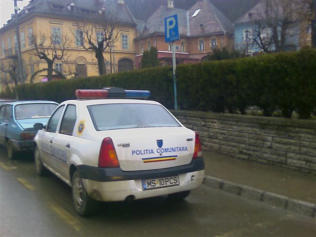 Poliţia comunitară ocupă locurile rezervate celor cu dizabilităţi