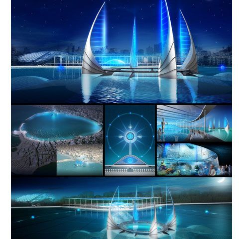 Un muzeu submarin pentru admirarea monumentelor egiptene scufundate - GALERIE FOTO