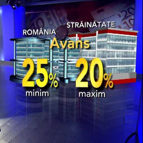 Creditele imobiliare sunt mai scumpe în România decât în străinătate
