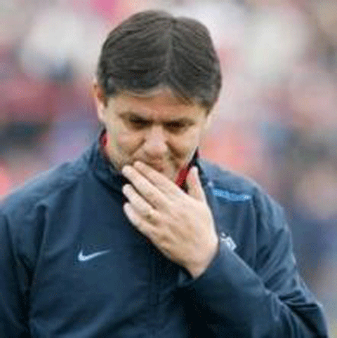 Marius Lăcătuş a fost suspendat o etapă şi va sta în tribună la meciul cu FC Braşov