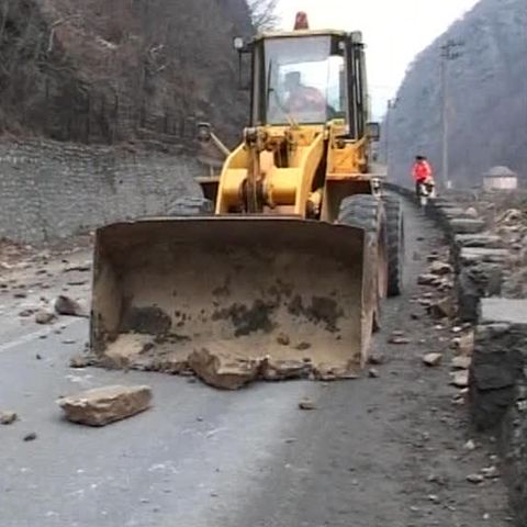 DN 57 între localităţile Dubova şi Şviniţa a fost blocat pe un sens 