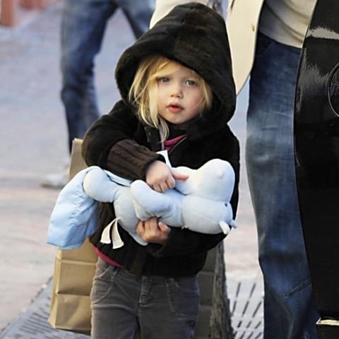Shiloh, fiica Angelinei Jolie, este rivala lui Suri Cruise - VEZI FOTO